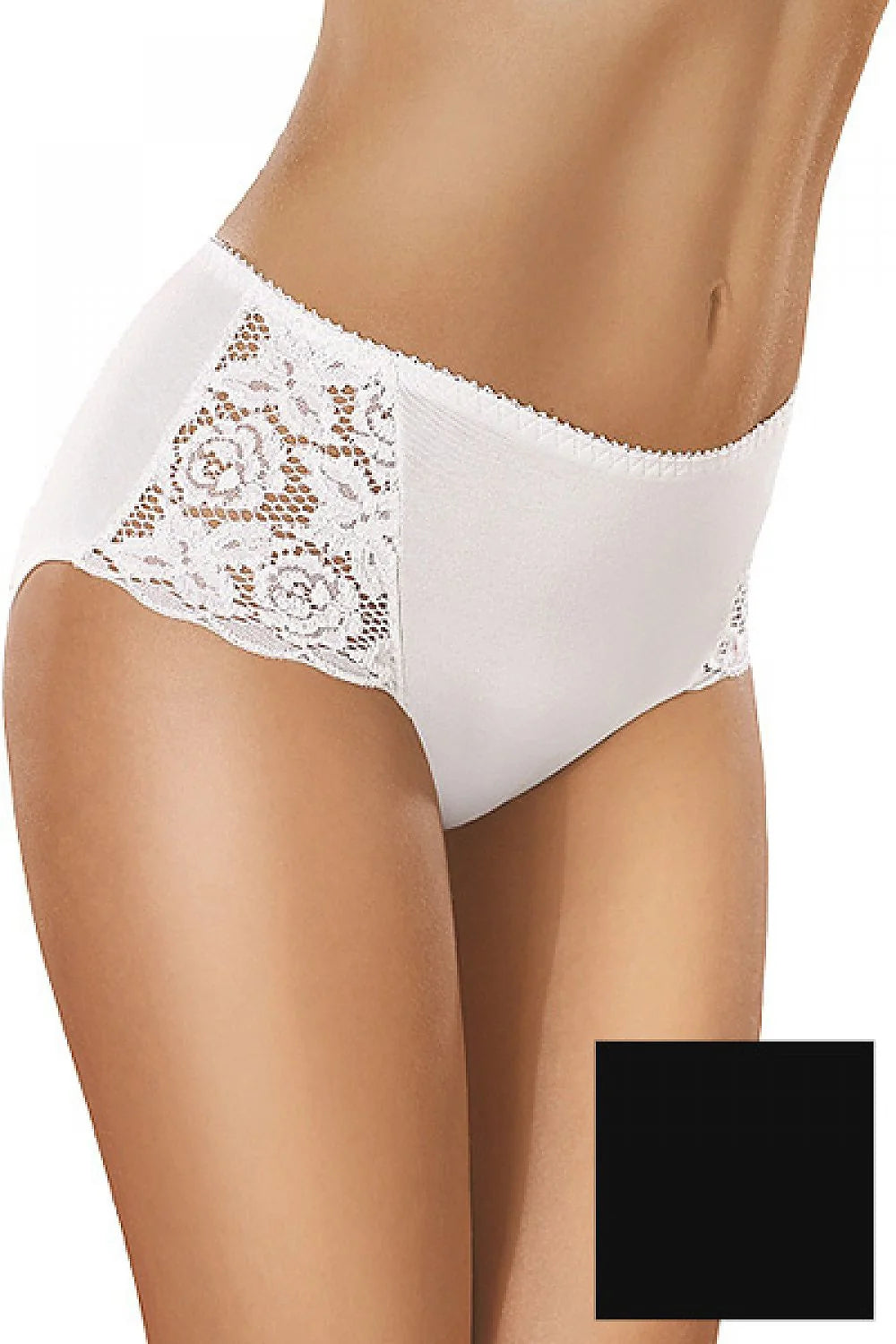 Culottes en dentelle blanche style romantique élégantes confortables taille haute pour femmes modernes exigeantes