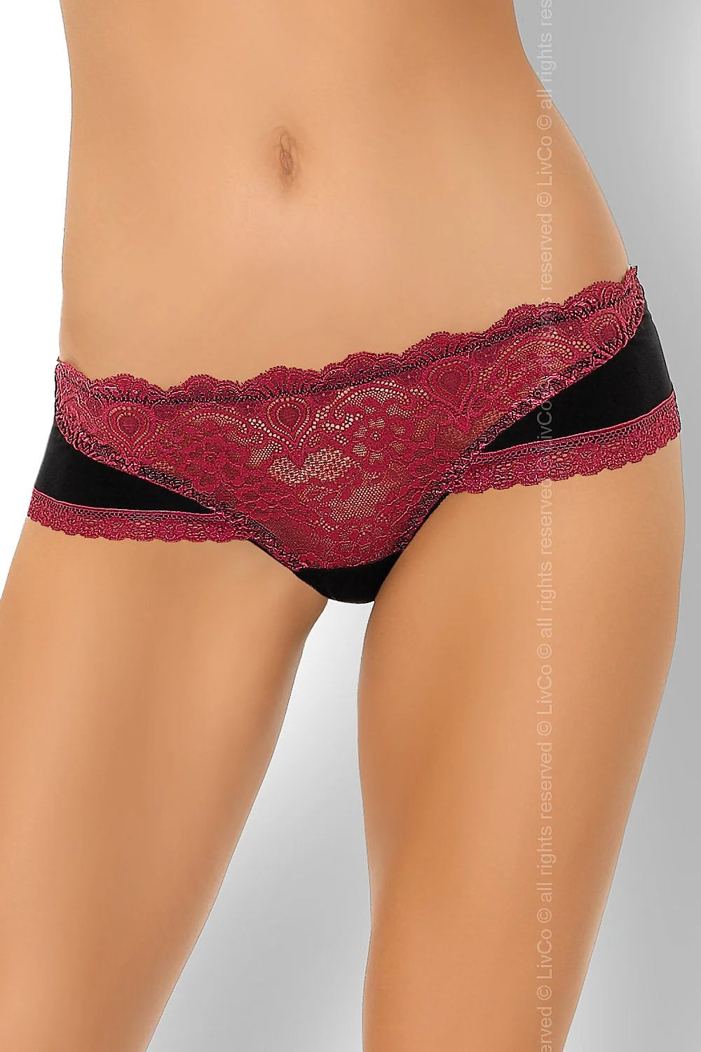 Culottes en dentelle élégante Livia Corsetti Fashion sexy et transparente pour femme moderne et séduisante
