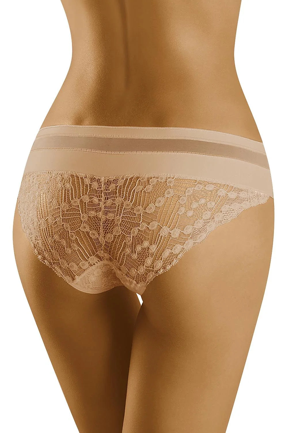 Culottes en dentelle et tulle noir sexy modernes motifs floraux transparents taille basse échancrées