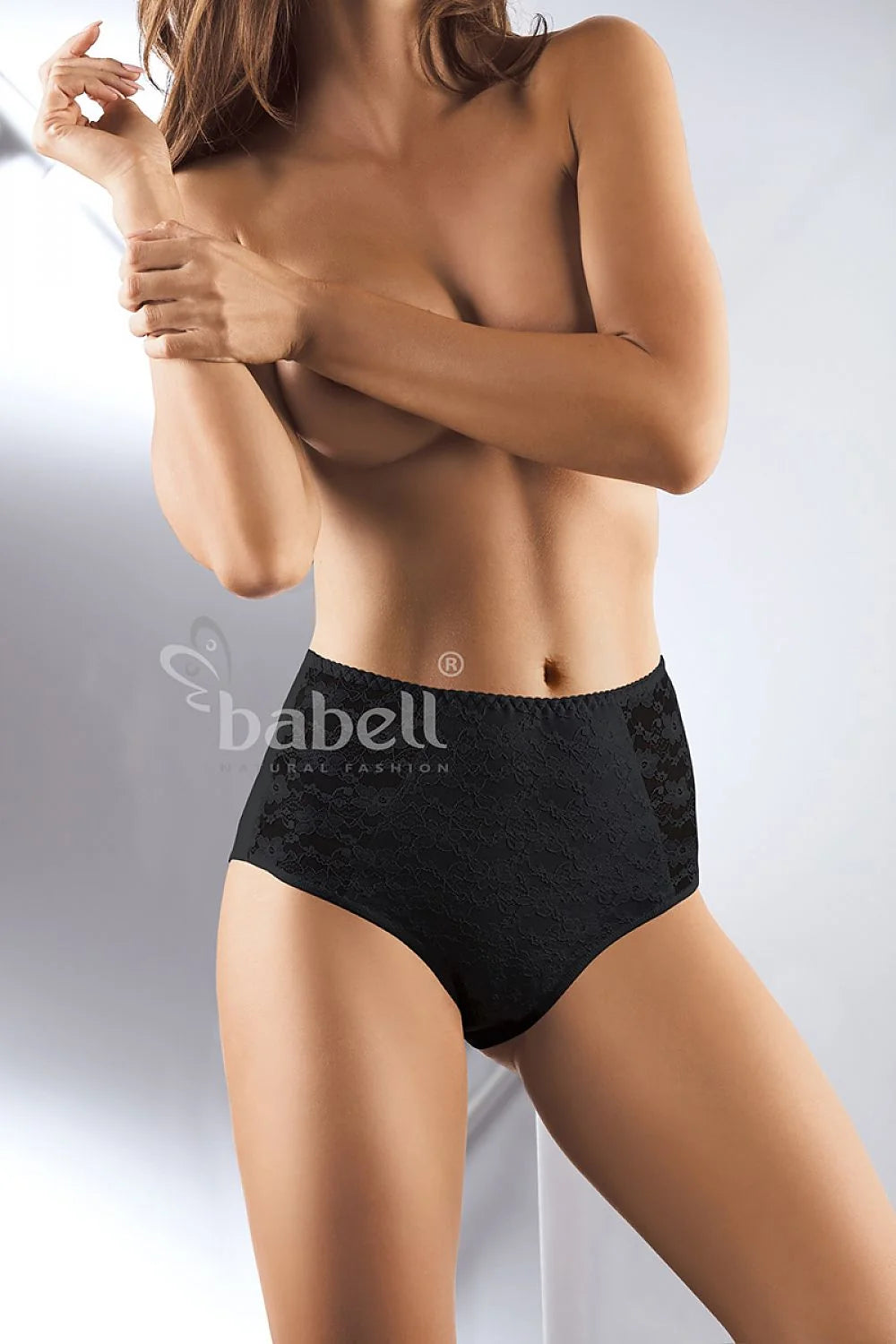Culottes en dentelle florale Babell élégantes, confortables, taille haute pour femmes modernes et sophistiquées