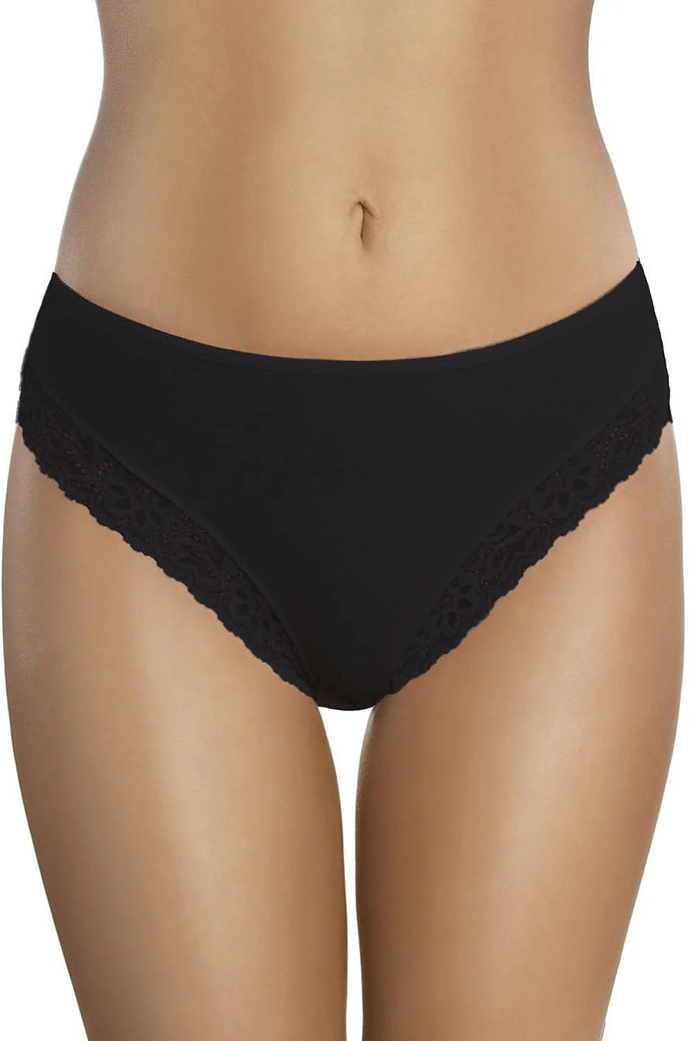 Culottes en dentelle noire élégantes et confortables avec design épuré pour lingerie féminine chic