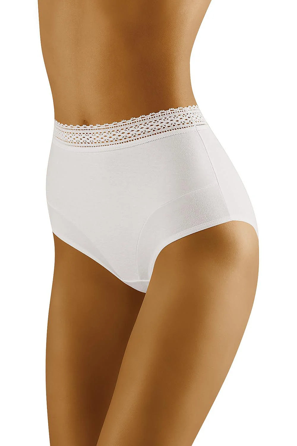 Culottes en dentelle noire taille haute Wolbar confort classique pour femme moderne lingerie élégante