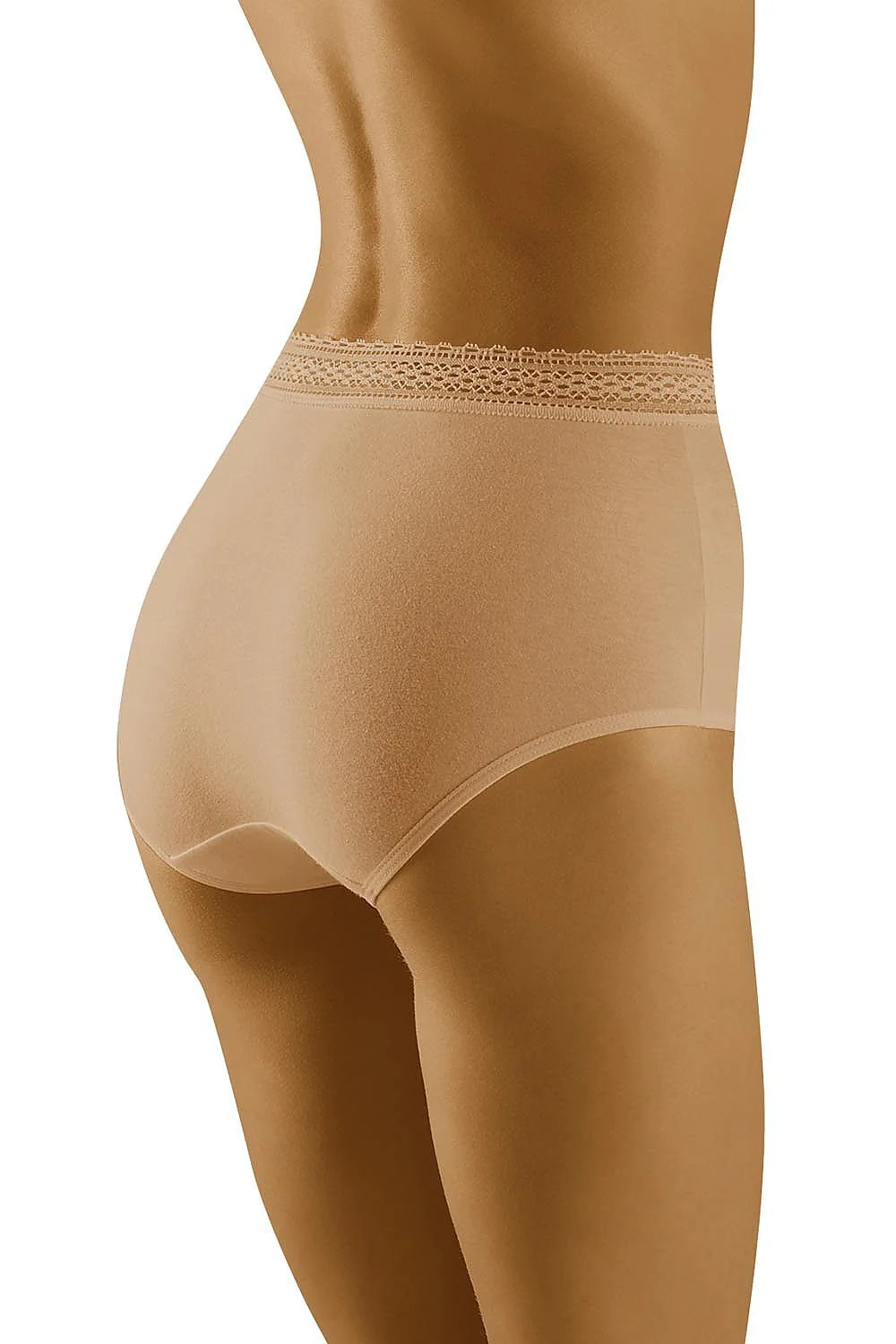 Culottes en dentelle noire taille haute Wolbar confort classique pour femme moderne lingerie élégante
