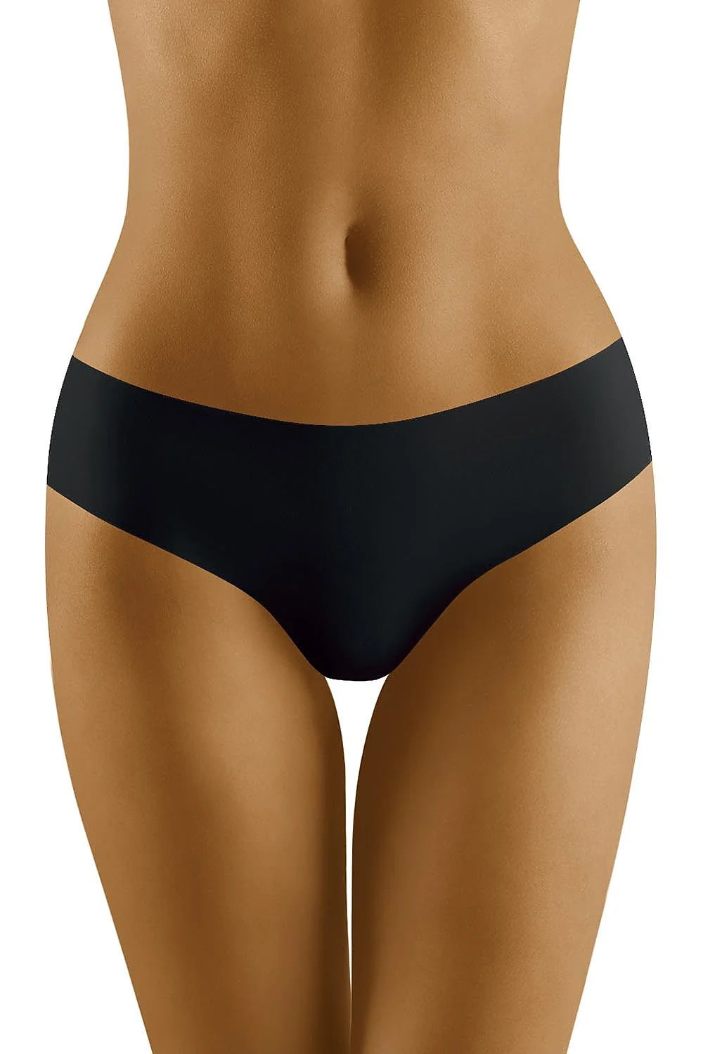 Culottes en microfibre confort minimaliste noir sans coutures pour élégance discrète sous vêtements ajustés