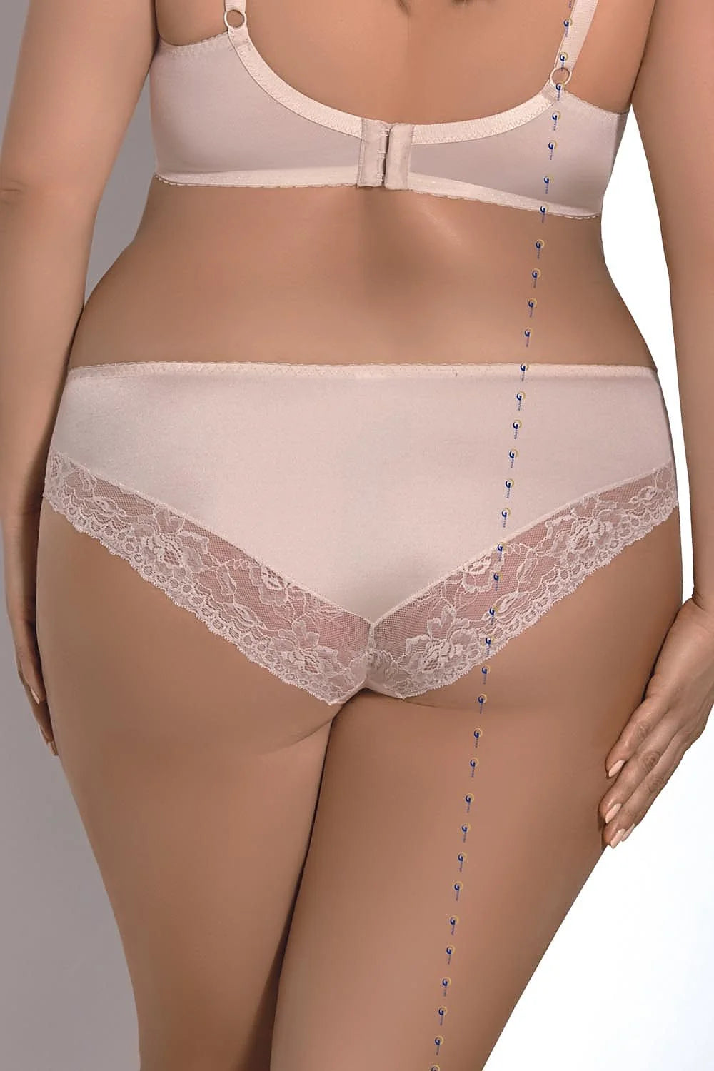 Culottes en microfibre dentelle Gorsenia Lingerie élégantes confortables pour silhouette féminine usage quotidien parfaites