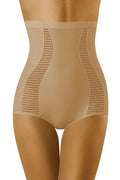 Culottes gainantes en nylon et élasthanne, confort sculptant, taille haute, discrètes sous vêtements moulants
