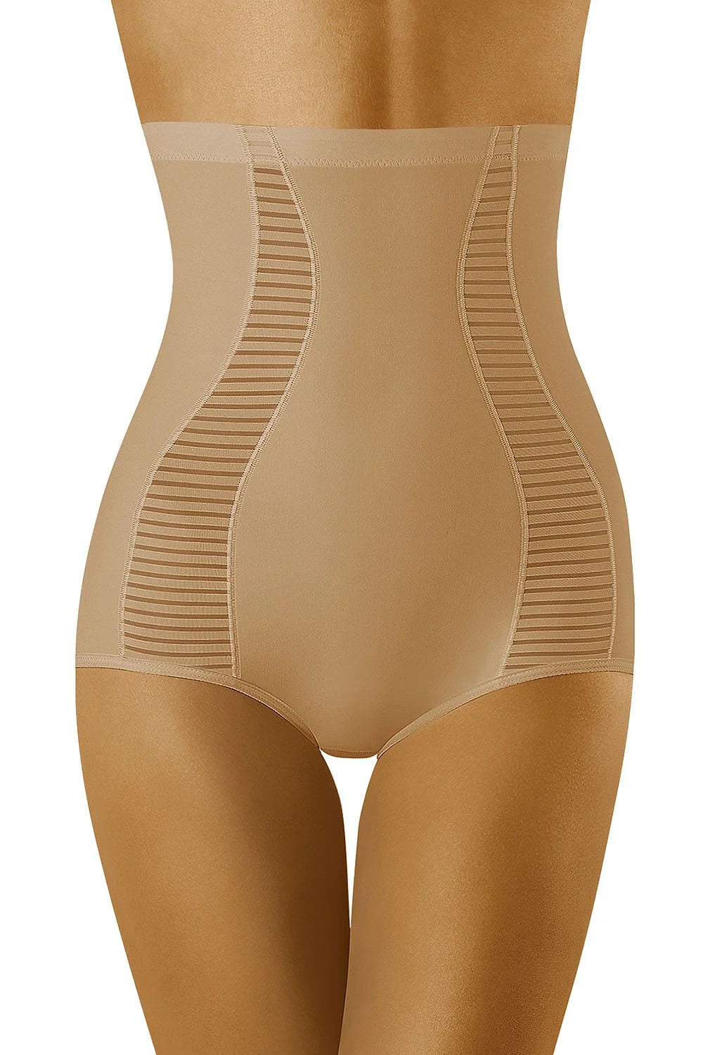 Culottes gainantes en nylon et élasthanne, confort sculptant, taille haute, discrètes sous vêtements moulants