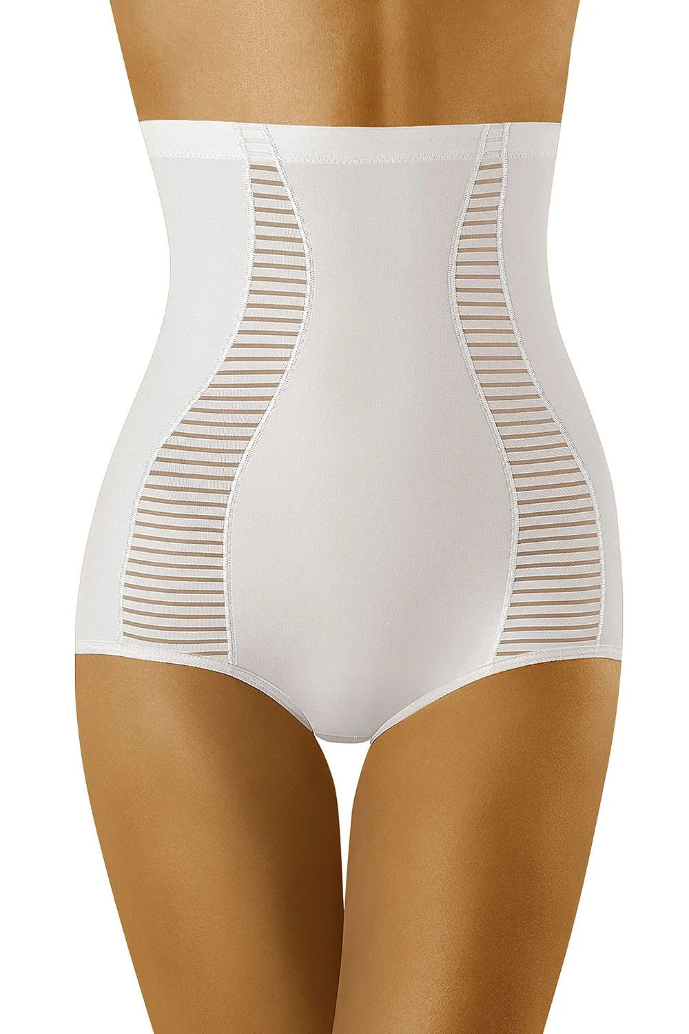 Culottes gainantes en nylon et élasthanne, confort sculptant, taille haute, discrètes sous vêtements moulants