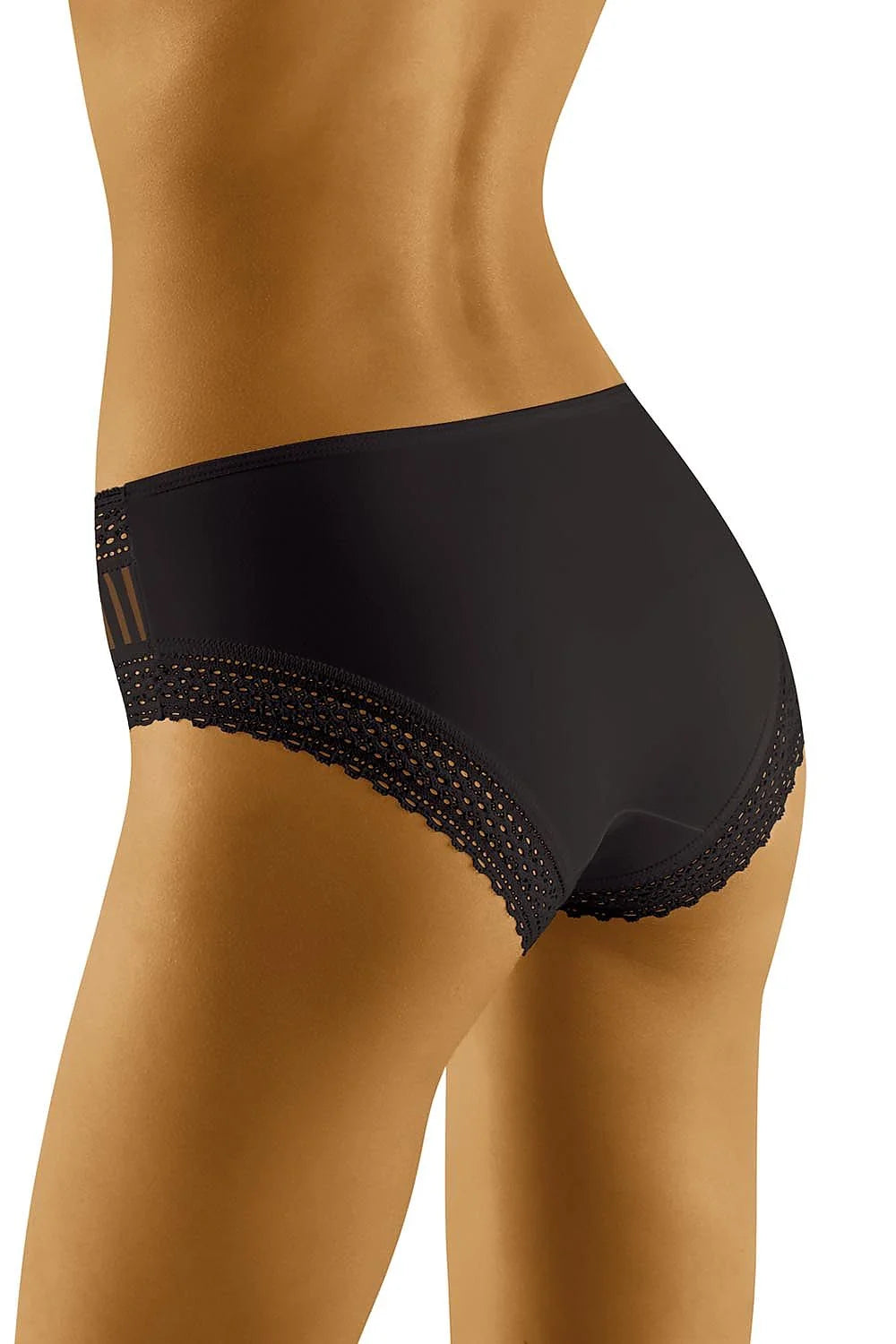 Culottes noires en dentelle et tulle élégantes pour allure sexy et confort féminin assuré