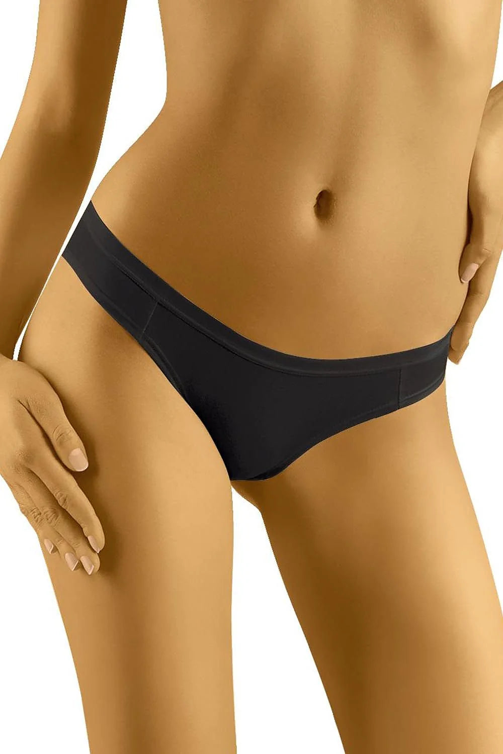 Culottes taille basse microfibre confortables beige échancrées pour un quotidien simple et élégant lingerie