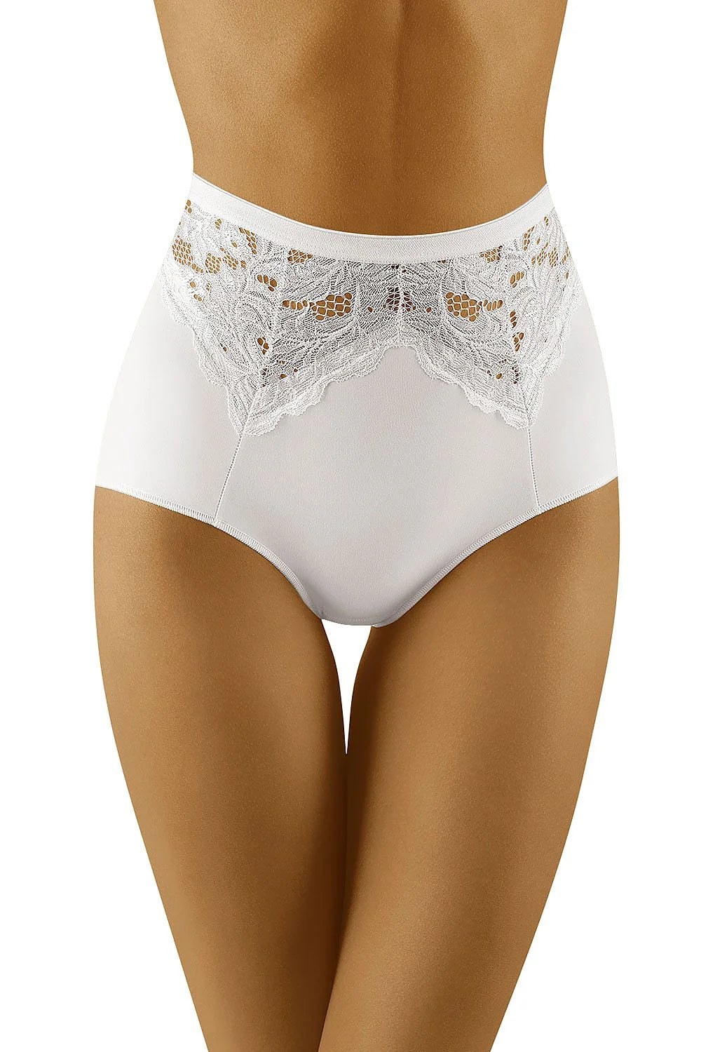 Culottes taille haute en dentelle noire élégante Wolbar motifs floraux confort chic féminin moderne