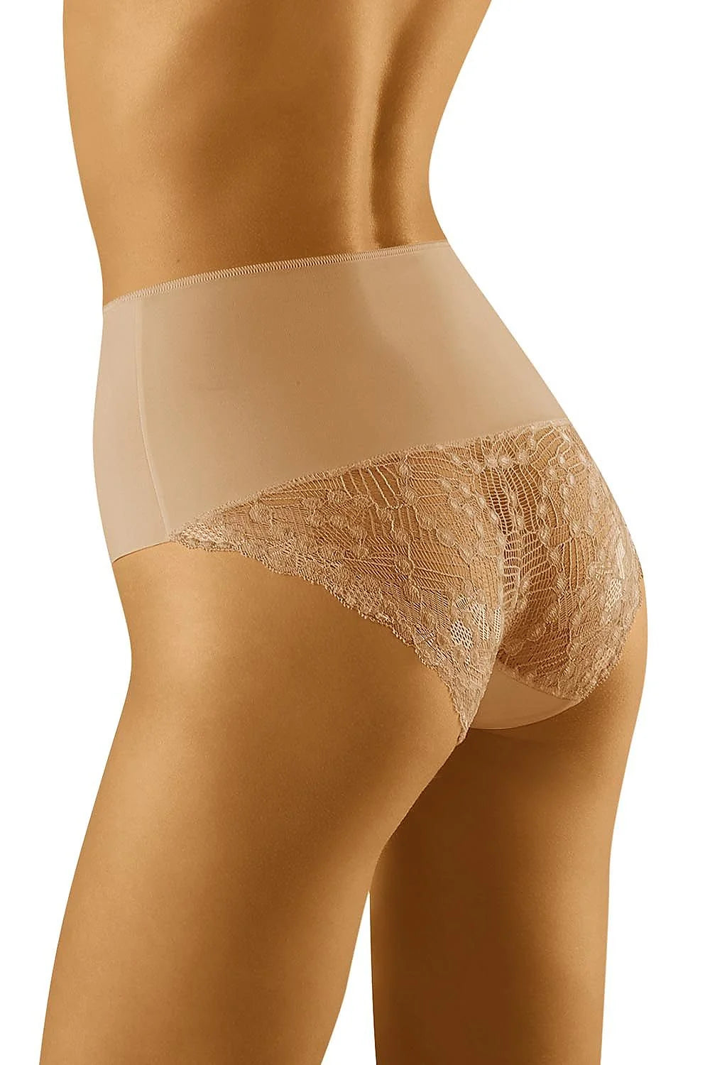 Culottes taille haute en microfibre et dentelle noire élégantes confortables pour femmes modernes exigeantes
