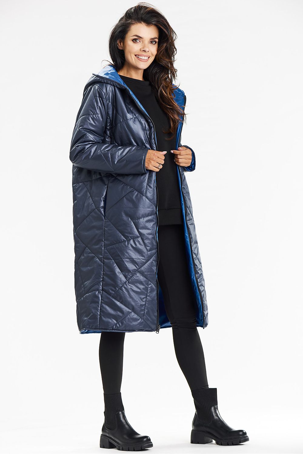  Manteau model 200548 awama 