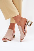  Des mules à talons model 214713 Step in style 
