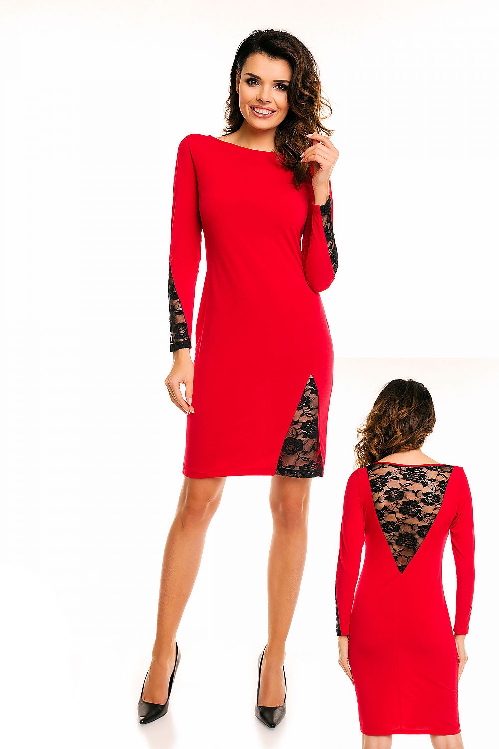  Robe de soirée model 49006 awama 