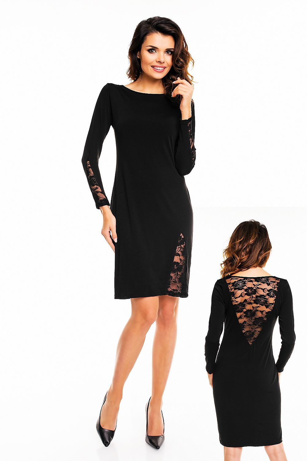  Robe de soirée model 49007 awama 