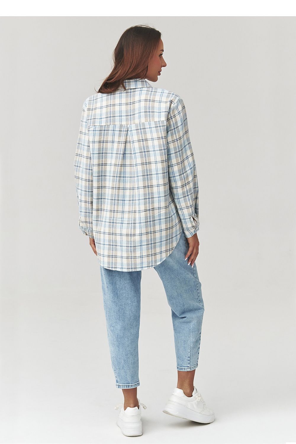  Chemise manche longue model 223229 Makadamia 