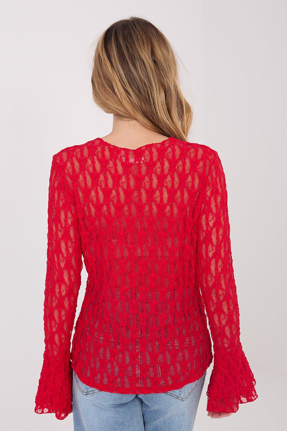  Blouse en dentelle model 223405 Italy Moda 