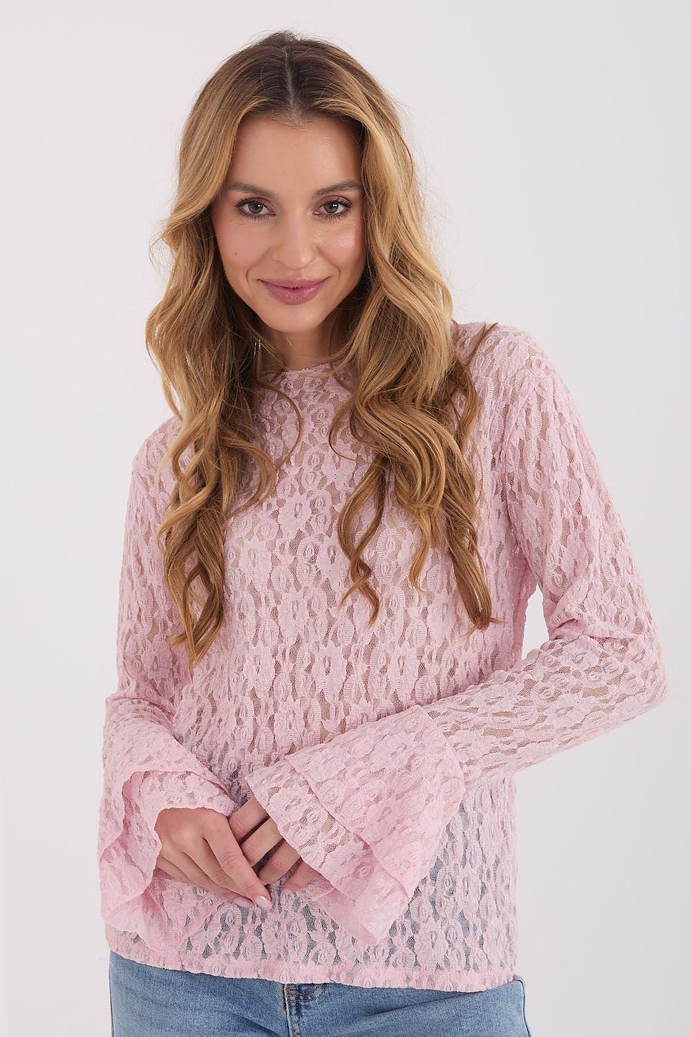  Blouse en dentelle model 223407 Italy Moda 