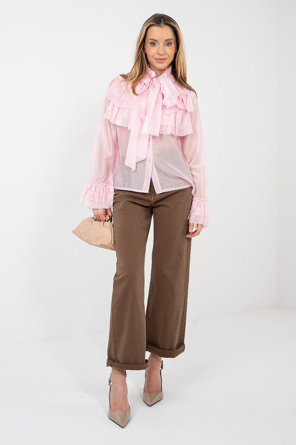  Chemise manche longue model 223741 Factory Price 