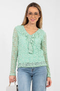  Blouse en dentelle model 223839 Rue Paris 
