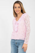 Blouse en dentelle model 223841 Rue Paris 