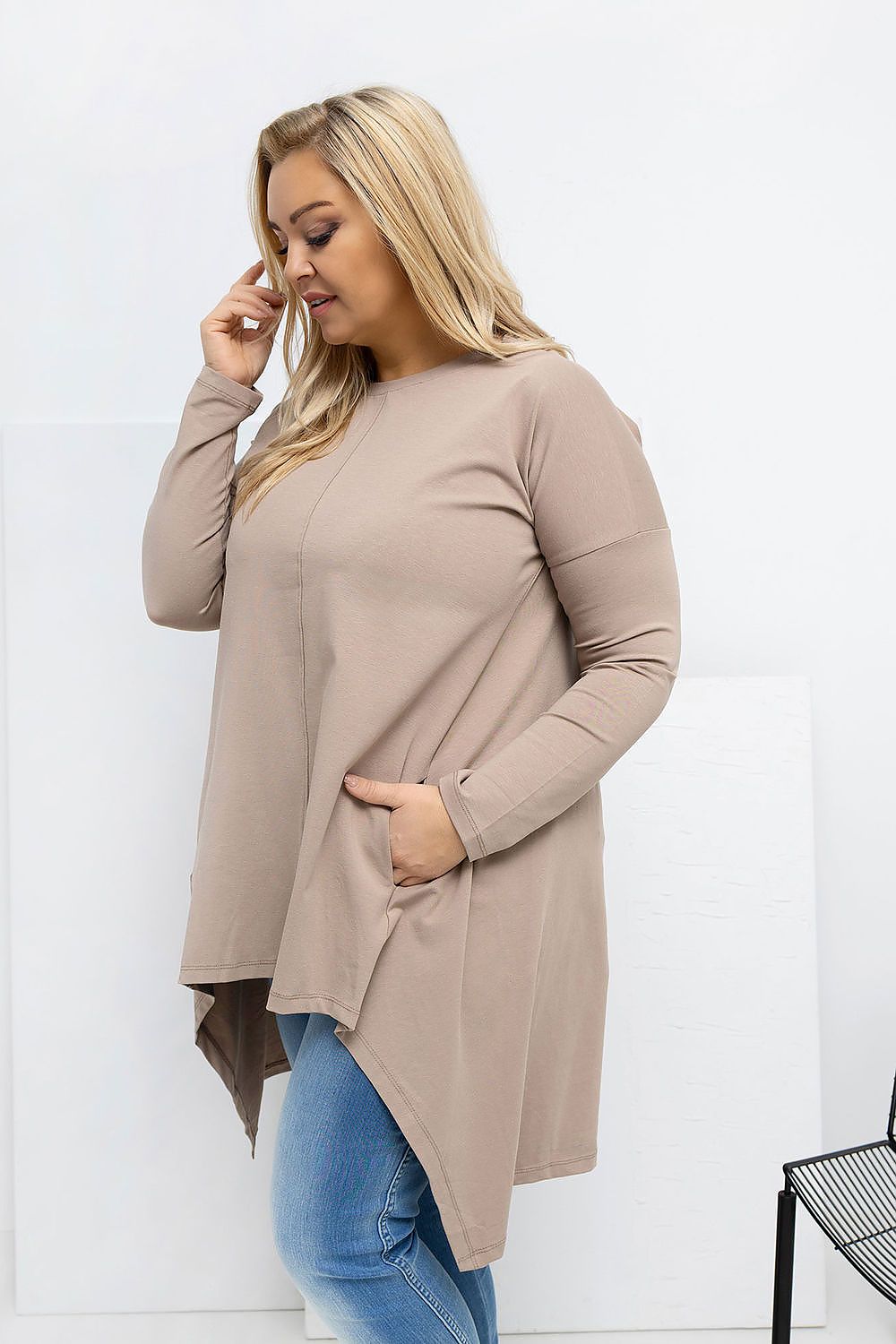  Chemisier grande taille model 223927 Relevance 