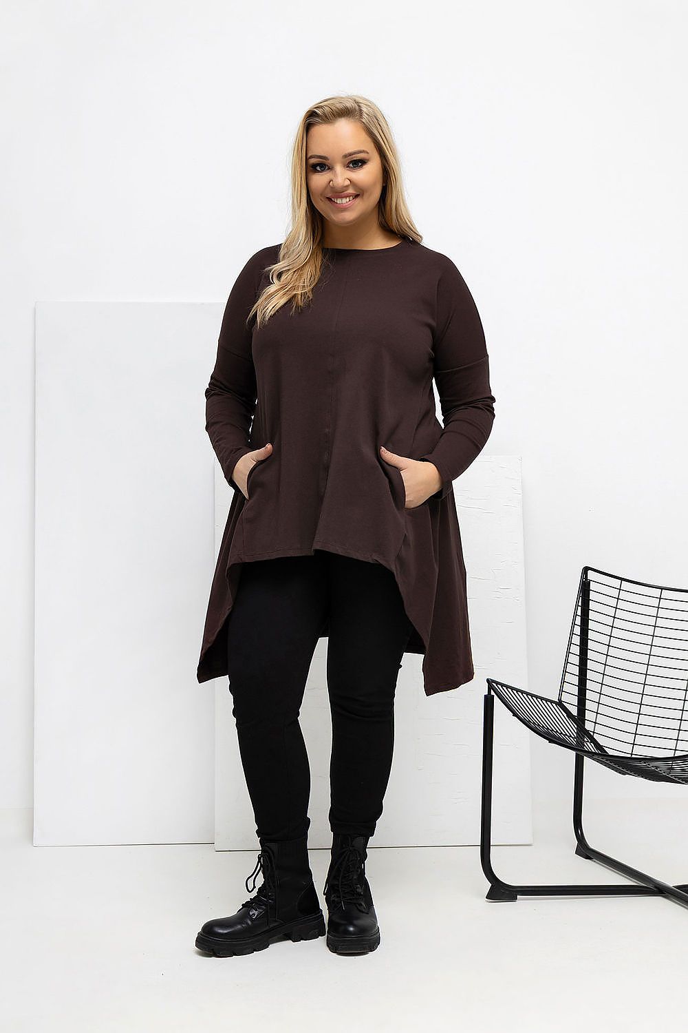  Chemisier grande taille model 223929 Relevance 