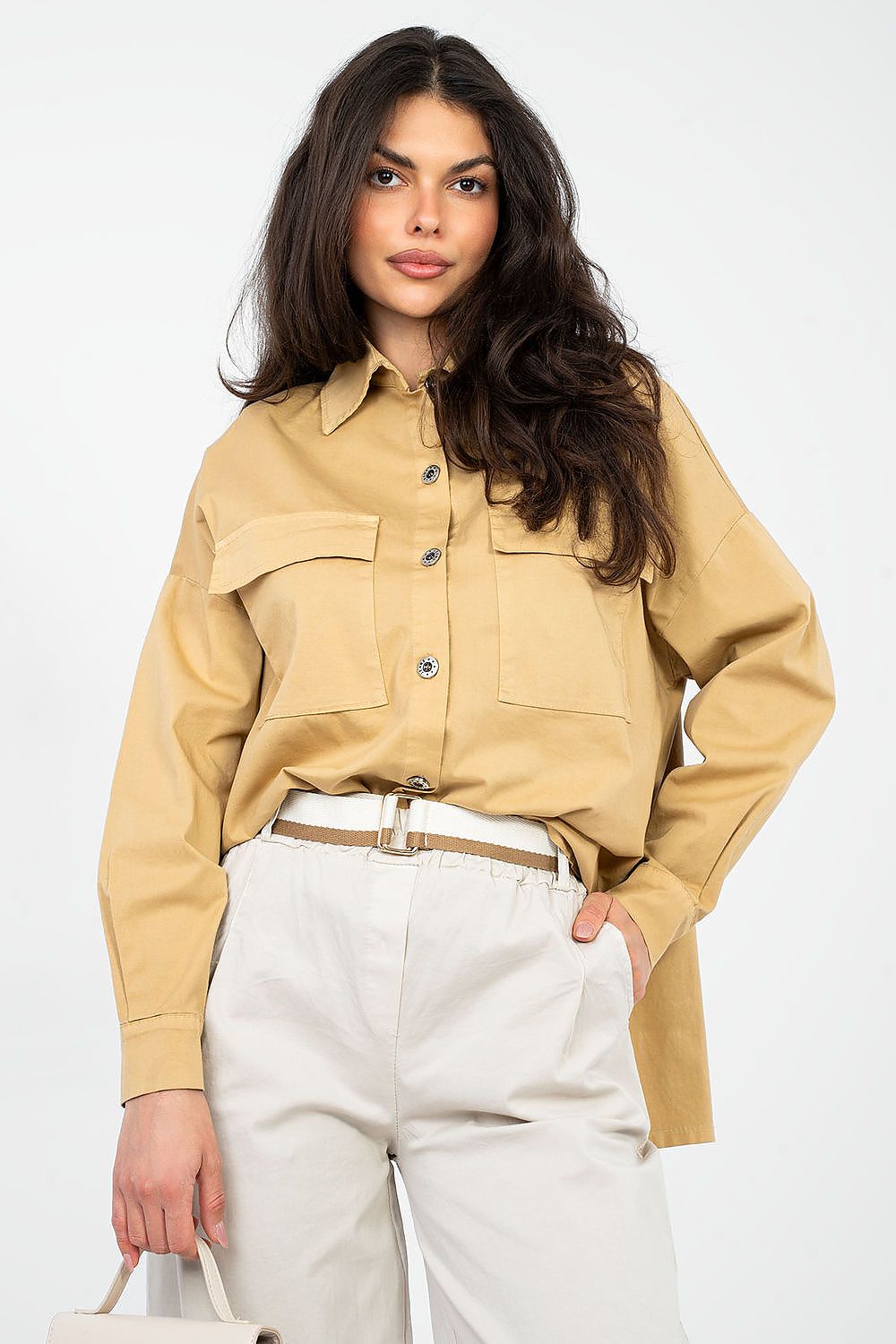  Chemise manche longue model 224200 Italy Moda 