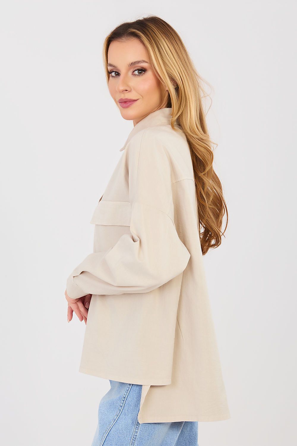  Chemise manche longue model 224202 Italy Moda 