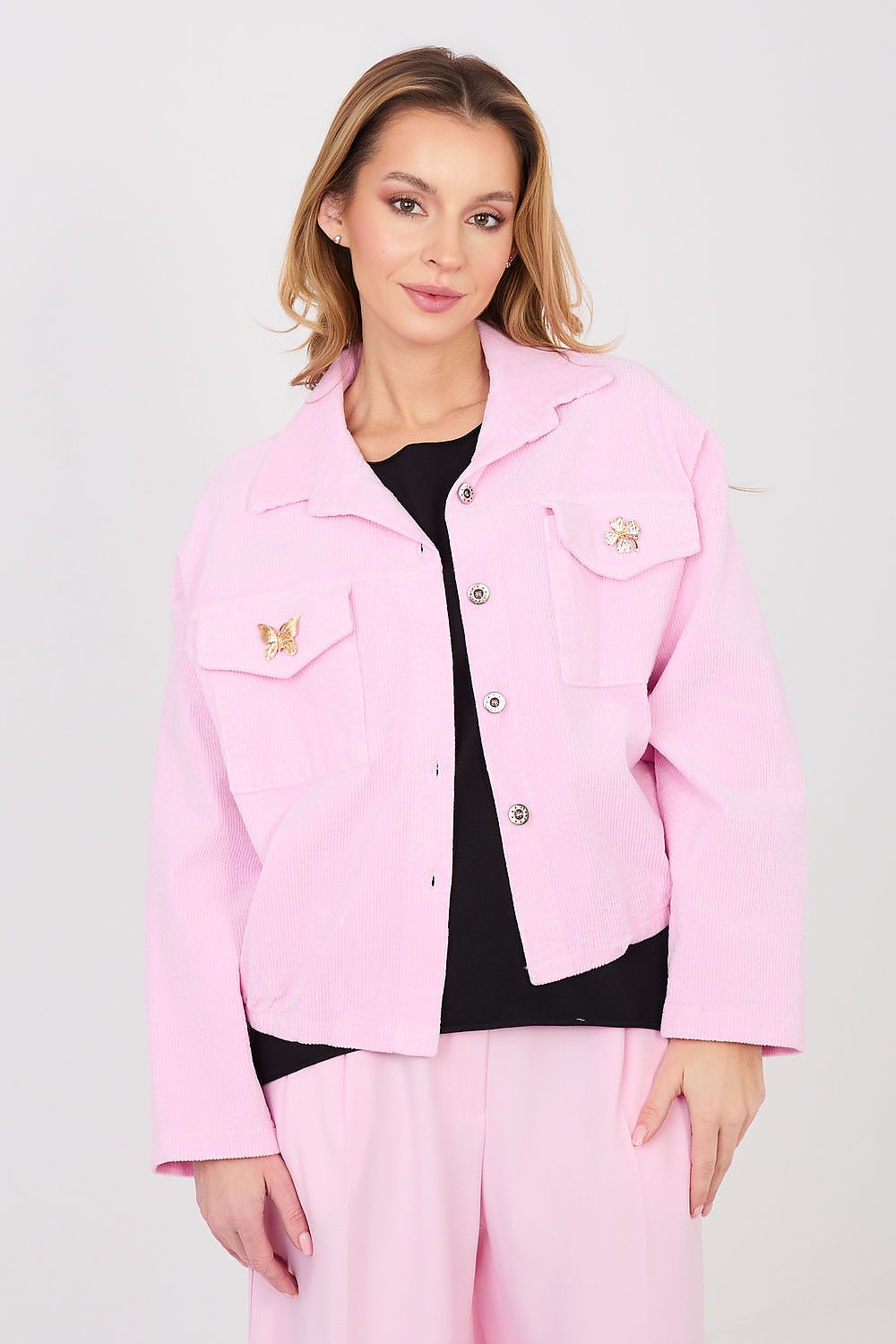  Veste en velours côtelé model 224981 Rue Paris 