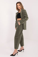  Pantalon en velours côtelé model 224998 Rue Paris 