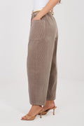 Pantalon en velours côtelé model 225097 Rue Paris 