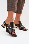  Des mules à talons model 225350 Step in style 