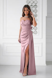 Robe longue Bicotone