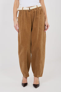 Pantalon en velours côtelé Rue Paris
