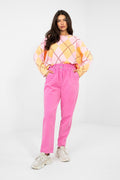  Pantalon en velours côtelé model 225522 Italy Moda 