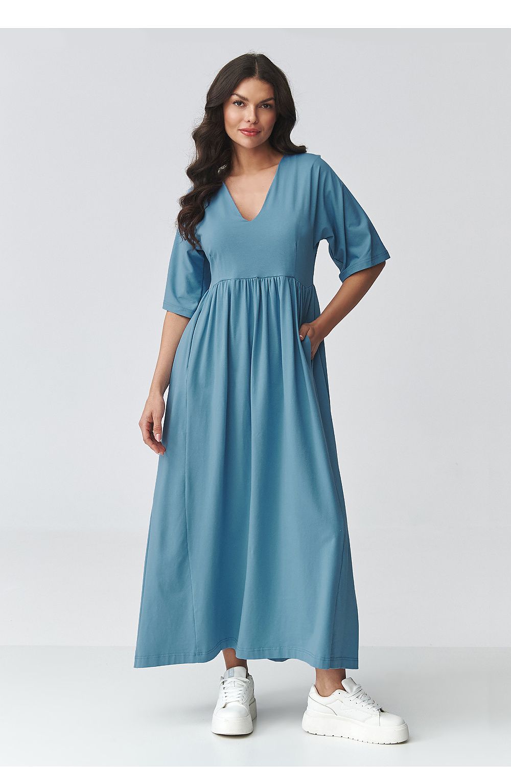  Robe de jour model 225634 Makadamia 