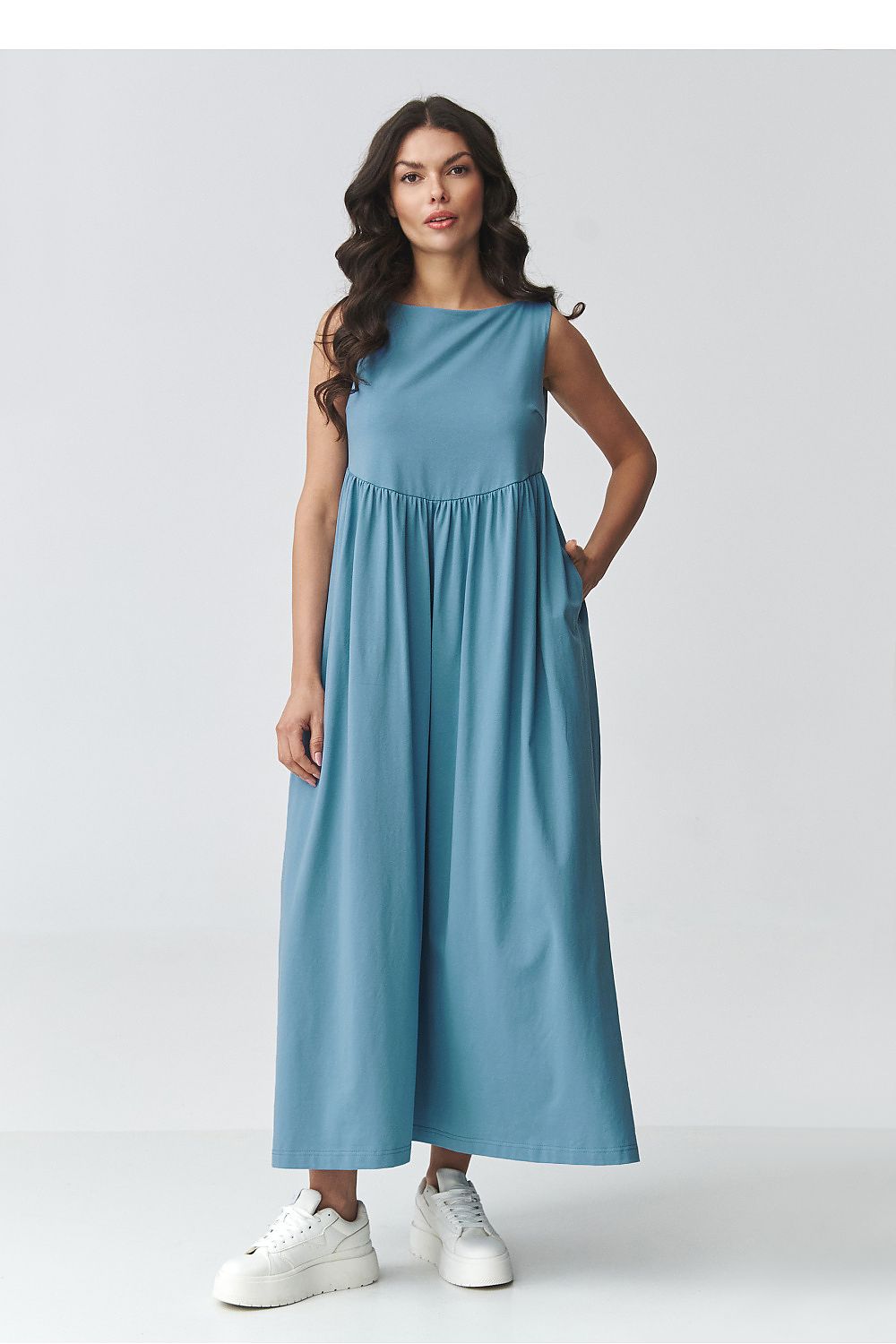  Robe de jour model 225638 Makadamia 