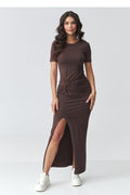  Robe de jour model 225644 Makadamia 