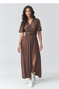  Robe de jour model 225649 Makadamia 
