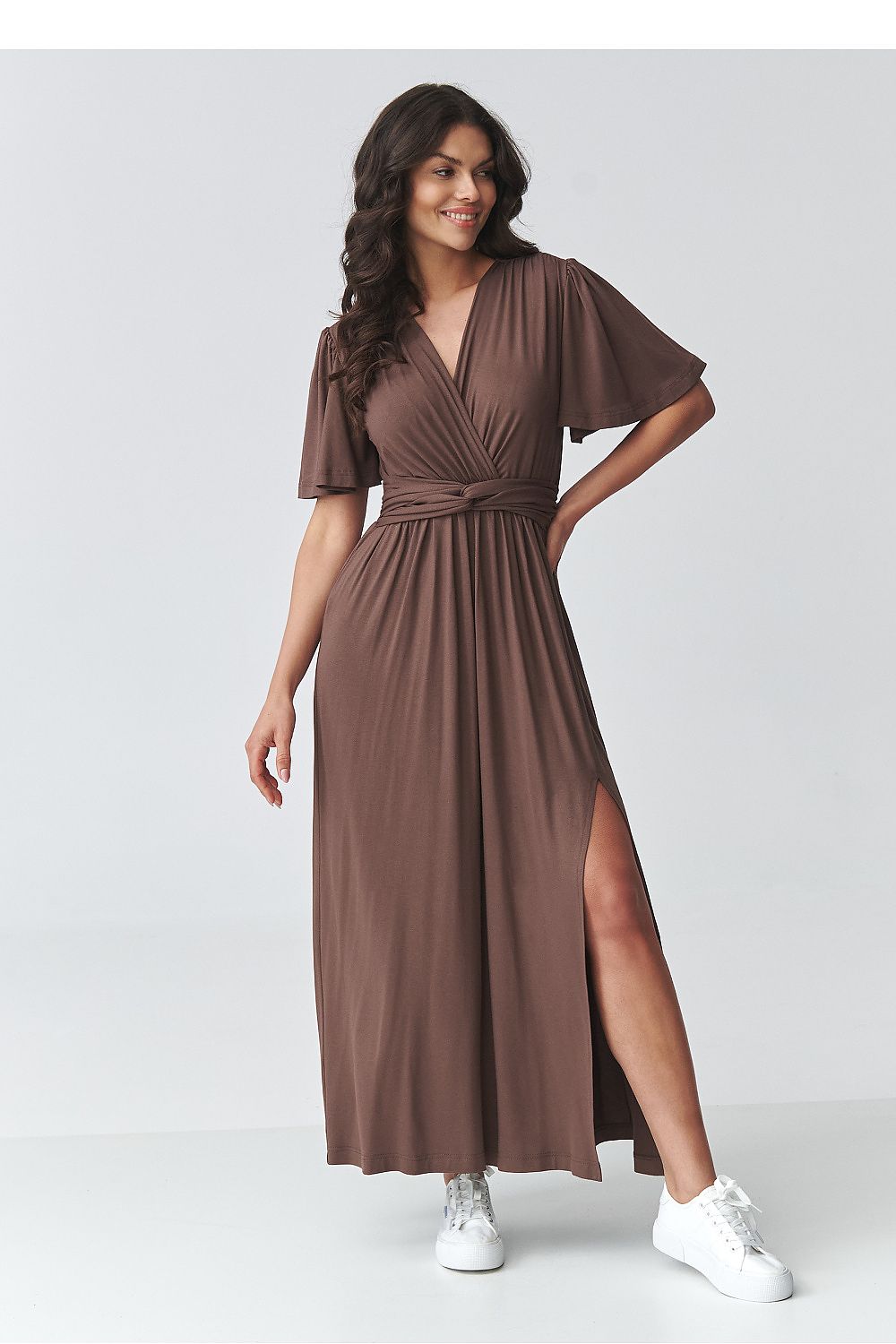  Robe de jour model 225649 Makadamia 