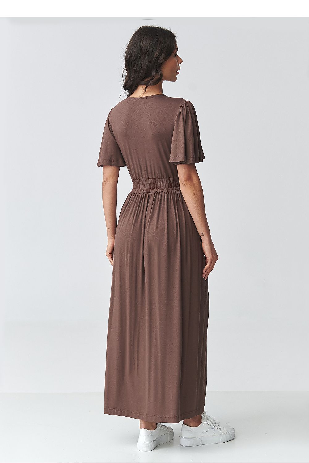  Robe de jour model 225649 Makadamia 
