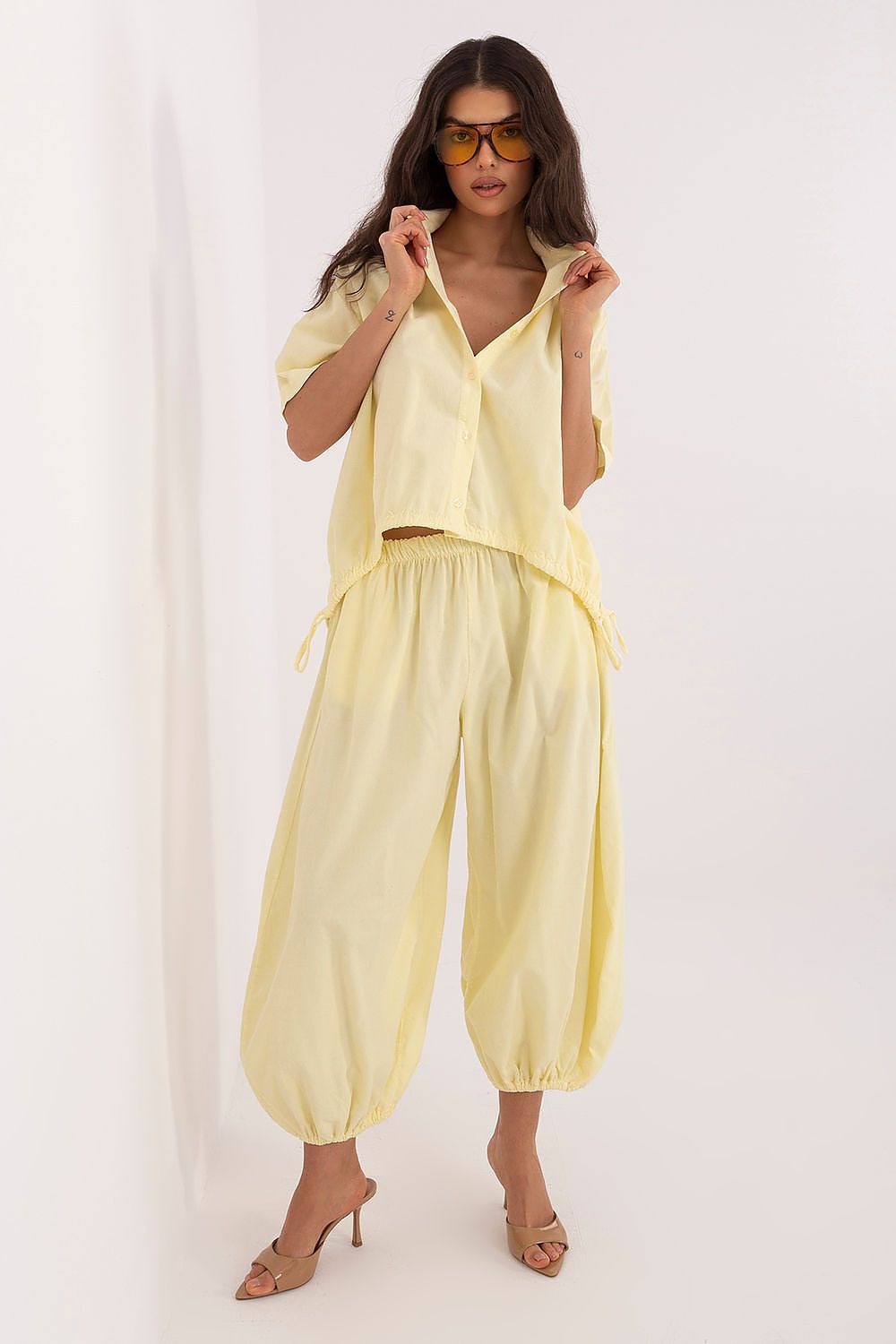  Chemise manche courte model 226015 Italy Moda 