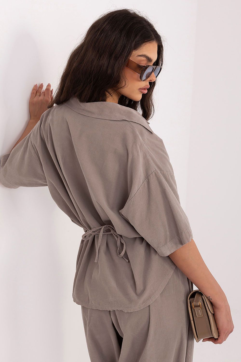  Chemise manche courte model 226016 Italy Moda 