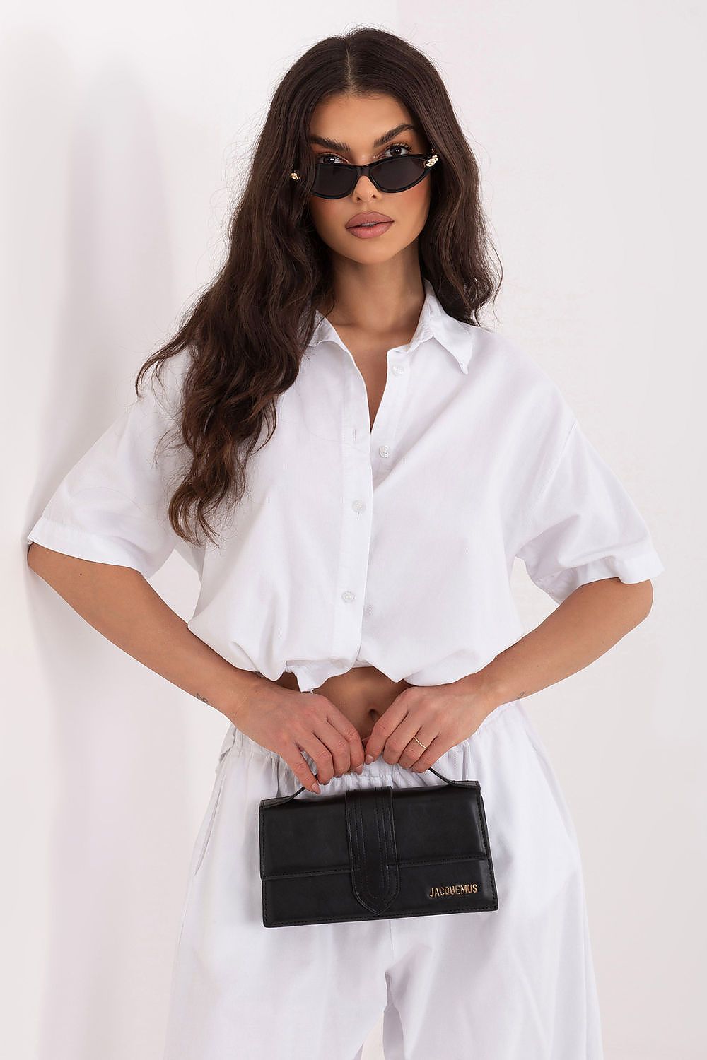  Chemise manche courte model 226021 Italy Moda 