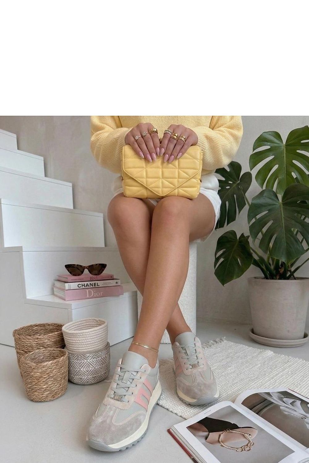  Baskets à plateforme model 226035 Solea 