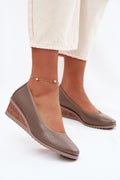  Chaussures basses &agrave; cothurnes model 226087 Step in style 