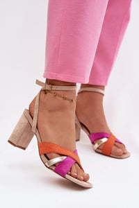 Sandales à talons Step in style