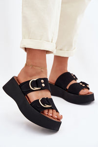 Sandales à plateforme Step in style